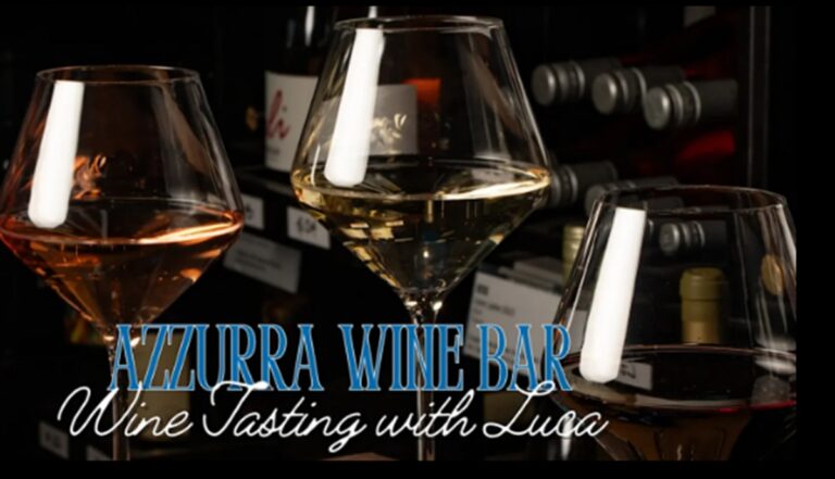 Wine Tasting With Luca Azzura 768x441