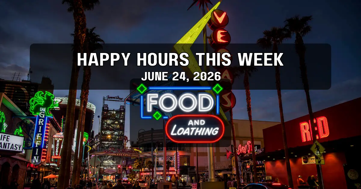 Happy hours this week June 2026